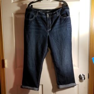 Nine west dates night Jean's cropped jeans